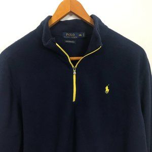 POLO RALPH LAUREN Performance Blue 2XL Pullover